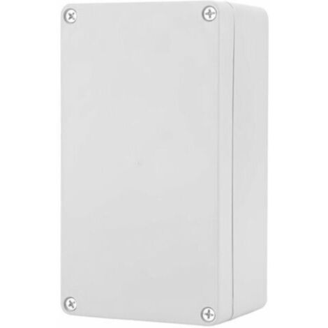 Scatola di giunzione (200x120x75mm), contenitore per progetti in ABS impermeabile IP65, contenitore per strumenti, scatola di giunzione per cablaggio, contenitore in plastica fai da te, scatola di giu