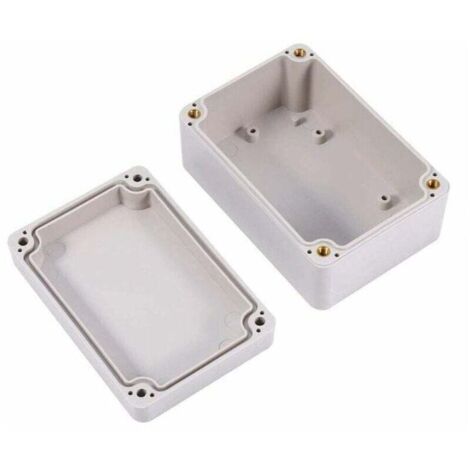 Scatola di giunzione, scatola di giunzione elettrica, scatola di cablaggio per progetto ABS, scatola di collegamento elettrico 98 x 66 x 48 mm, involucro elettrico impermeabile per esterni