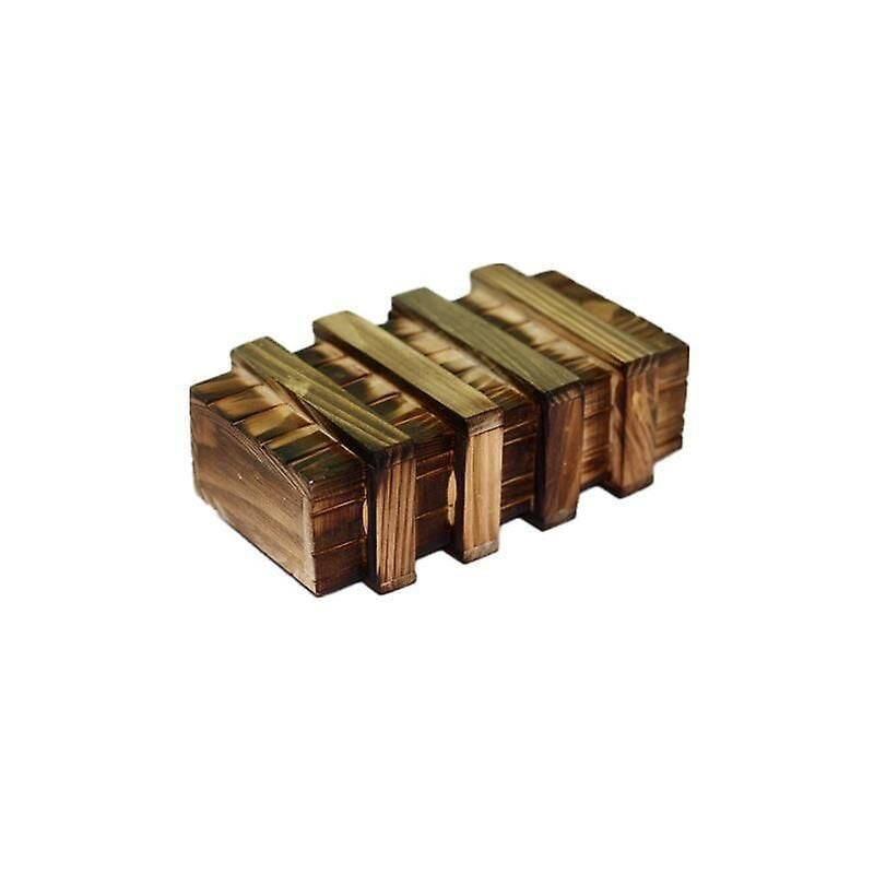 Image of Scatola di legno per organi Scatola di immagazzinaggio Smart Unlock in legno 1 pezzo Colore
