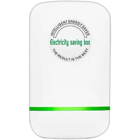 SERBIA Scatola di risparmio energetico, dispositivo di risparmio del fattore di potenza, risparmiatore di elettrodomestici, adattatore 90V-250V per uso in ufficio e in fabbrica