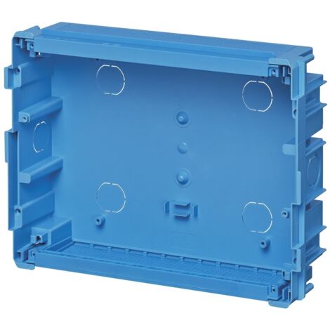 Scatola Inc. Centr. Estetico 12M Azzurro VIMAR V53312