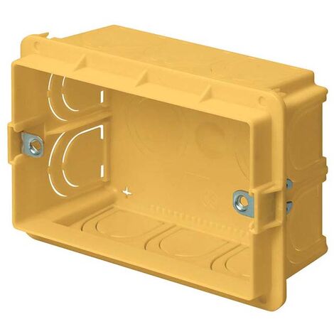 Scatola incasso 3 mod a. capienza 10pz