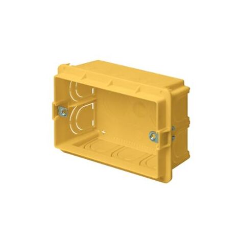 SCATOLA INCASSO 3 POSTI ALTA CAPIENZA 95X70X48MM