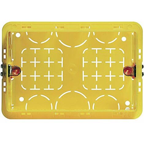 Scatola Incasso in resina per 3 moduli serie civili 108x74x53,5mm