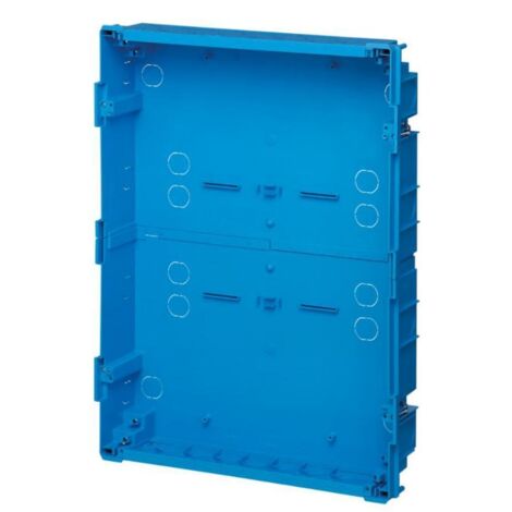 Scatola incasso vimar v53754- centralino 54 moduli-azzurro