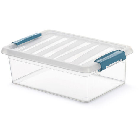 Scatola Multiuso Domopak Living Katla Trasparente polipropilene 4 L (29 x 19 x 10,5 cm)