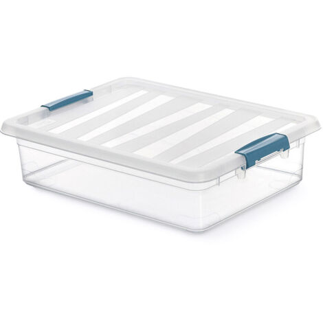 Scatola Multiuso Domopak Living Katla Trasparente polipropilene 8 L (39 x 29 x 10,5 cm)
