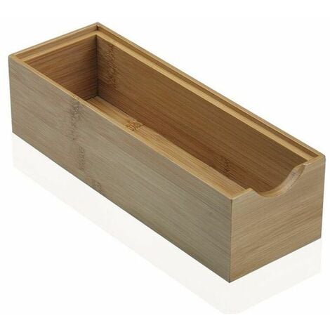 Scatola Multiuso Con Coperchio wood Box In Legno Marrone Chiaro