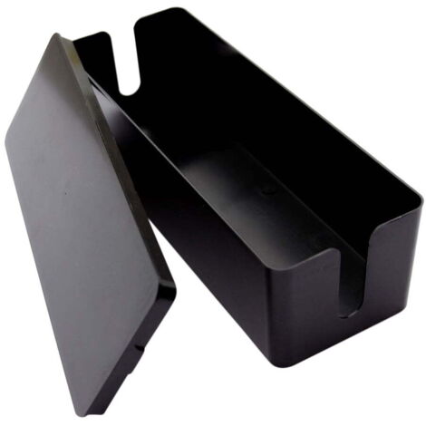Scatola per la gestione dei cavi, organizzatore di cavi organizzatore di cavi per ufficio, TV, computer, hub USB per coprire e nascondere prese di corrente e cavi.