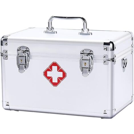 iDesign Med con Organizer per Medicinali, Scatole con Scomparti per Blister e Accessori per la