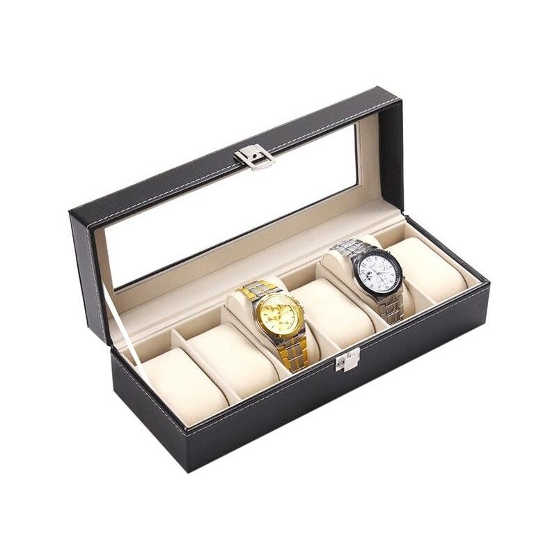 Image of Scatola per orologi / scatola per orologi di lusso per 6 orologi