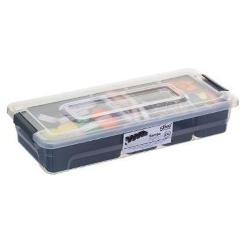 Image of 5five Simply Smart - organizer con coperchio 2,5L 35X16XH7CM grigio