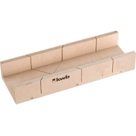 Scatola per tagli angolati kwb 311035 legno multistrato 40 cm
