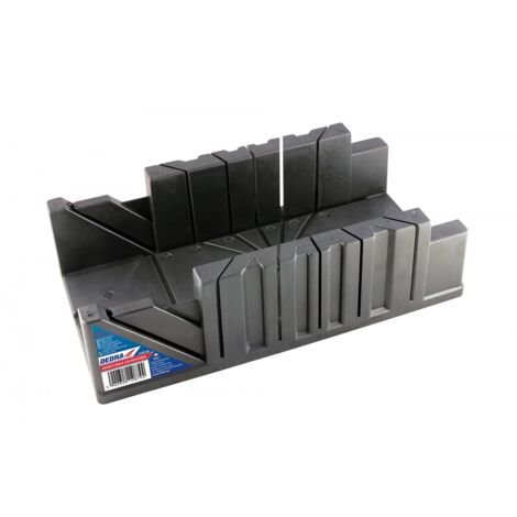 Scatola per tagli obliqui in plastica 320X120X75Mm (4.5""""""")