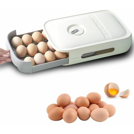 Frimax HomeLife Scatola per uova per 15 uova pratica contenitore impilabile 