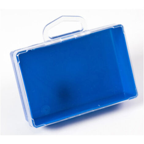 SCATOLA PLASTICA SELF SERVICE 105X70 MM AZZURRA 30 PZ