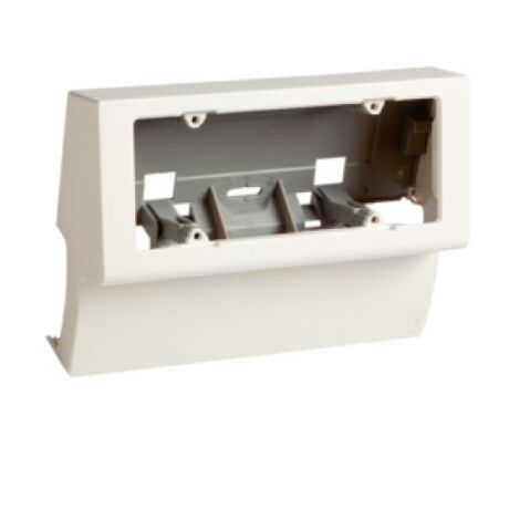Scatola Porta Apparecchi 6 Moduli Linea Tcn Bianco 6 ( Bocchiotti Cod. B03590 )