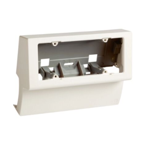 Scatola porta apparecchi universale 6 moduli linea tcn bianco scni 6 w bocchiotti b03590
