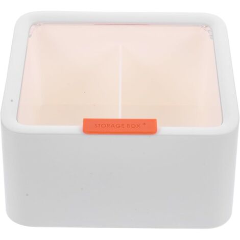 Scatola porta trucchi, Porta cotton fioc, Porta cotton fioc trasparente, Dispenser per cotton fioc, Porta cotton fioc rotondo per trucco, Piccolo contenitore, Muscoli addominali, Spugna bianca, Dispen