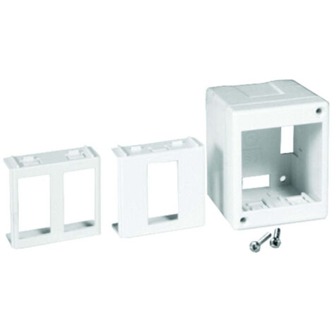 Scatola portafrutti 1-2 posti - 10 pz