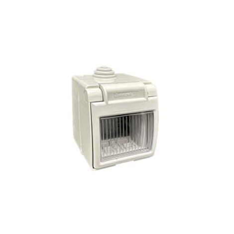 SCATOLA PORTAFRUTTI DA PARETE 2 POSTI IP55- - (1570) - 6 pezzi MARLANVIL