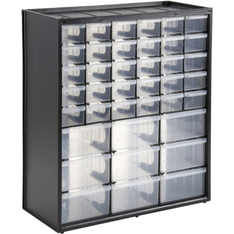 Scatola portaoggetti - 39 scomparti - 36,5 x 16 x 44,5 cm - STANLEY, 1-93-981