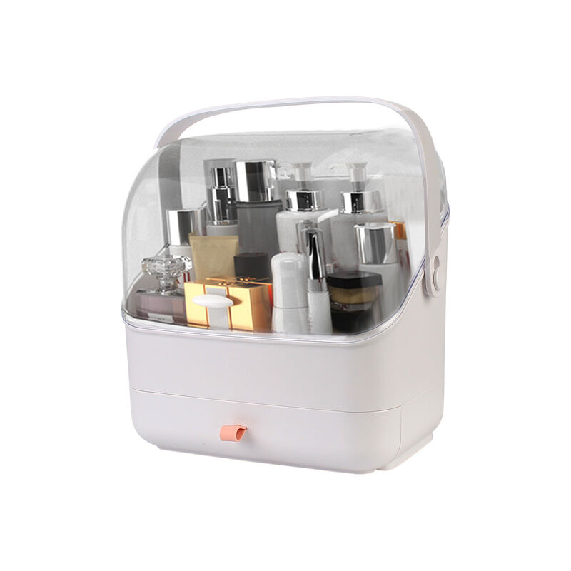 Scatola portaoggetti cosmetica in plastica