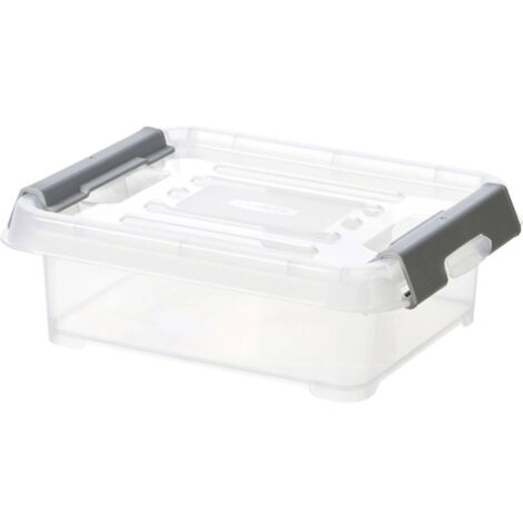 Scatola portaoggetti Curver handy plus 1.2L impilabile base rinforzata