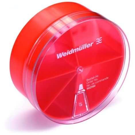 Scatola portaoggetti Weidmüller h-leerbox9025680000 rotonda 5 scomparti