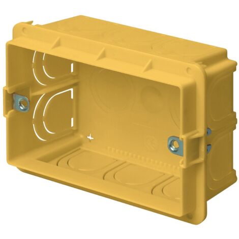 Scatola Rettangolare Da Incasso 3P 95X70X48 Mm - 10 Pz