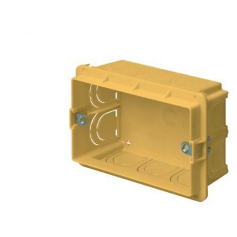 SCATOLA RETTANGOLARE INCASSO 4 P 118X48X70MM 10 PZ