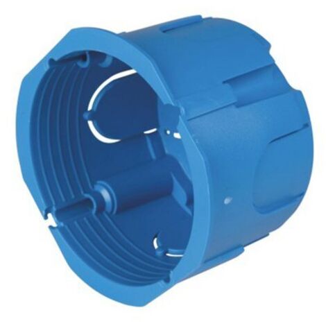 Scatola rettangolare per pareti leggere in cartongesso, 71x50 mm, 2 posti, ideale per installazioni elettriche interne FG10252