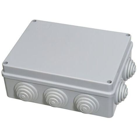 Scatola stagna di superficie con vite 190x140x70 mm.