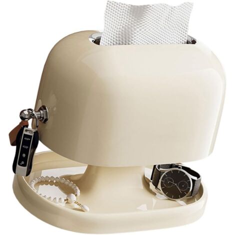 Scatola Stoccaggio dei Tessuti per Ufficio Domestico E Utilizzo Decorativo Porta Tovagliolo con Contenitore per Asciugamano Carta da Deposito,(2218cm)