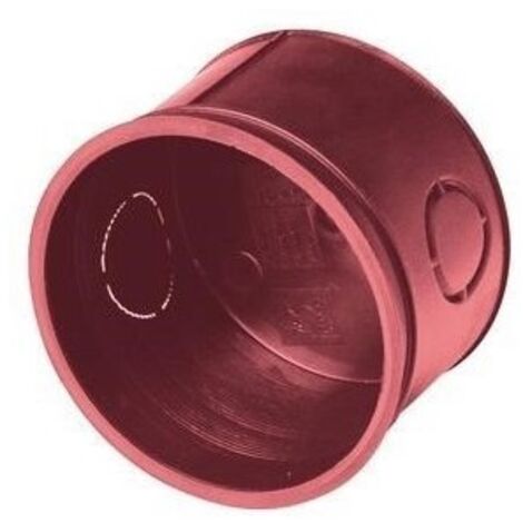 Scatola tonda da incasso Ø 85x42 mm, IP40, ideale per installazioni elettriche interne
