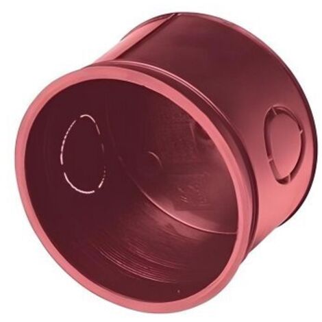 Scatola tonda da incasso interasse 60 mm, Ø 65x42 mm, IP40, ideale per installazioni elettriche interne