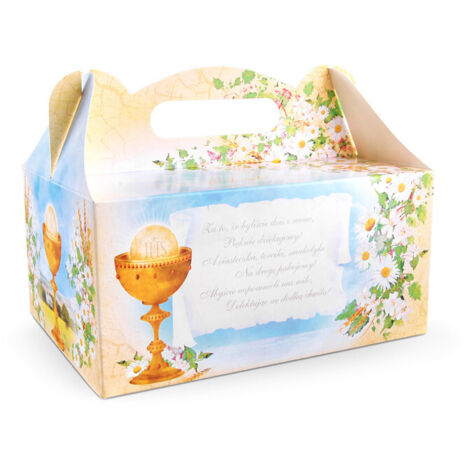 Scatole decorative per torta della comunione (1 confezione / 10 pz.)