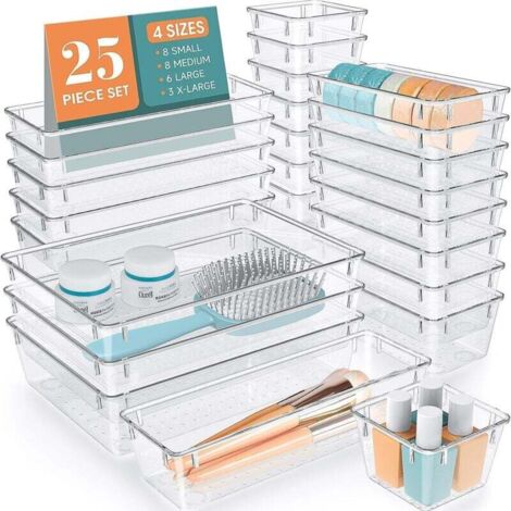 Scatole portaoggetti da cucina - scatola portaoggetti - scatola portaoggetti - organizer per il trucco - borsa per il trucco - scatole portaoggetti per cosmetici - scatole portaoggetti impilabili