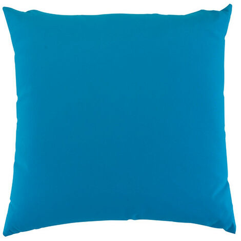 Scatter Cushion 18 x 18 Outdoor Garden Furniture Cushion (Pack of 4) - L46 x W46 cm - Turquoise
