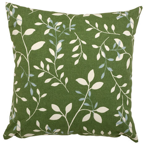 Scatter cushion 18x18 Country Outdoor Garden Furniture Cushion (Pack of 4) - L46 x W46 cm - Green