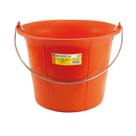 Auge Plastique Seau De Maçon Plastique Noir à œillets - 11L
