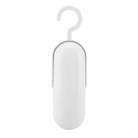 Sceau thermique manuel pour sacs plastiques - Scelle hermétiquement les aliments (Marron) - Piles non incluses