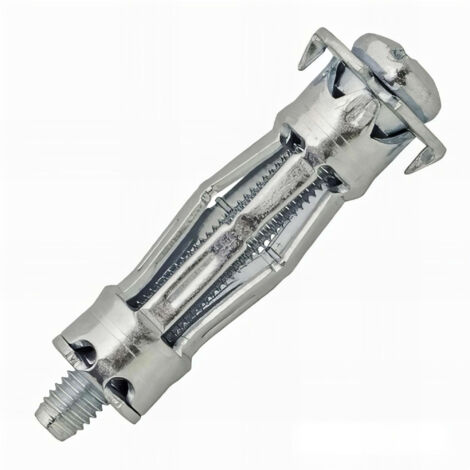 Scell-It – 200 chevilles à expansion M4 x 33 mm Premium pour corps creux – Acier zingué – Résistance accrue – Tenue optimale en conditions exigeantes - SC-HWA04033-MT