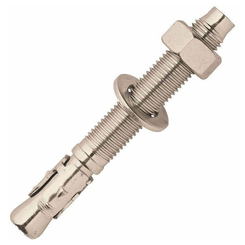 

Scell-It - 50 Pernos de anclaje de acero inoxidable A4 M8 x 120 mm - A4-BZ2-08X120