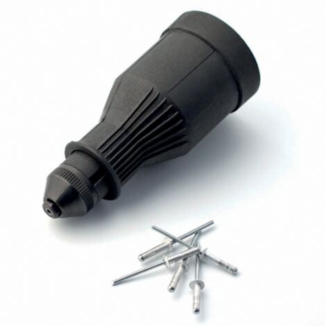 Scell-It – Adaptateur riveteur RIVEDRILL pour visseuse – Longueur 141 mm – Poids 280 g – Course 2 à 10 mm – Pour rivets jusqu'à 20 mm