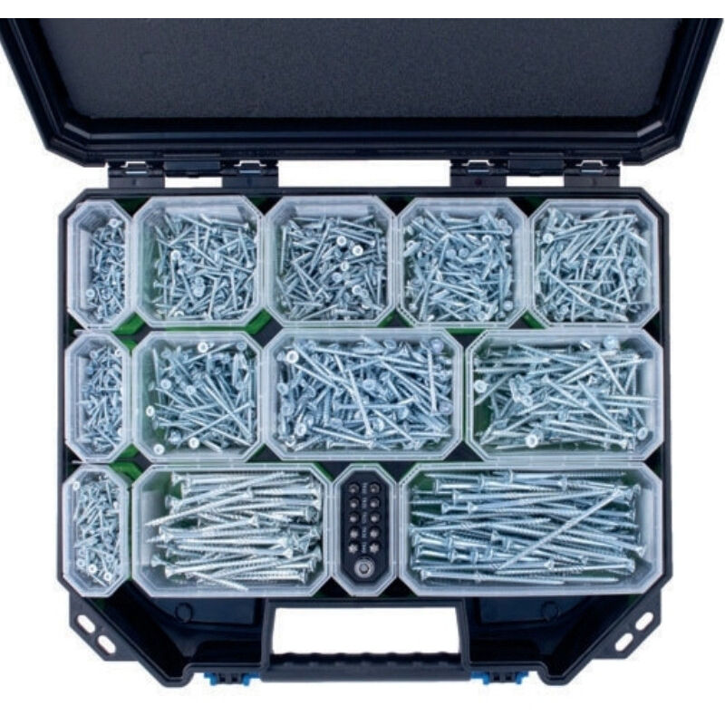 Mallette mini 2000 vis à bois essdrive + 10 embouts - EX-462969001 - Scell-it