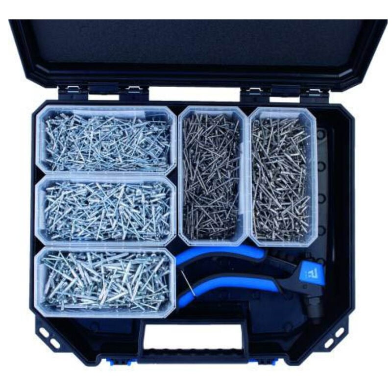 Mallette mini spéciale rivetage 2700 rivets avec pince - EX-462969006 - Scell-it