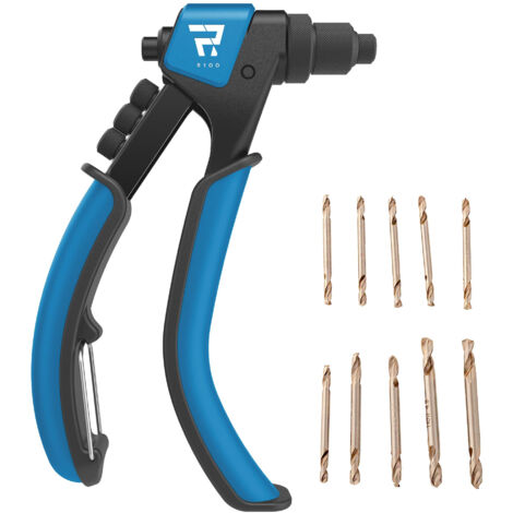 Pince à Riveter + 48 Rivets + 1 Foret - Kit De Démarrage Pour Assemblage Métallique