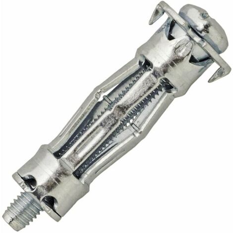 Scell-It – Seau de 250 chevilles métalliques à expansion M5 x 37 mm – Acier zingué premium – Résistance accrue pour supports creux
