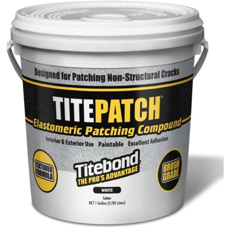 Scellant pour travaux intérieurs et extérieurs Titebond TitePatch 5366 3 785 l